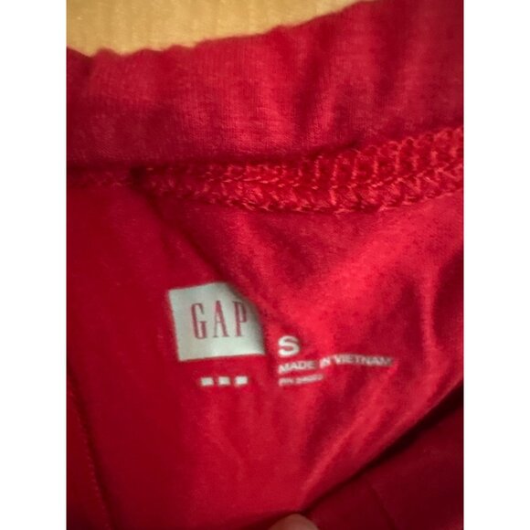 Gap Red Womens Small Drawstring Lounge Pants 27”Inseam - Picture 4 of 5